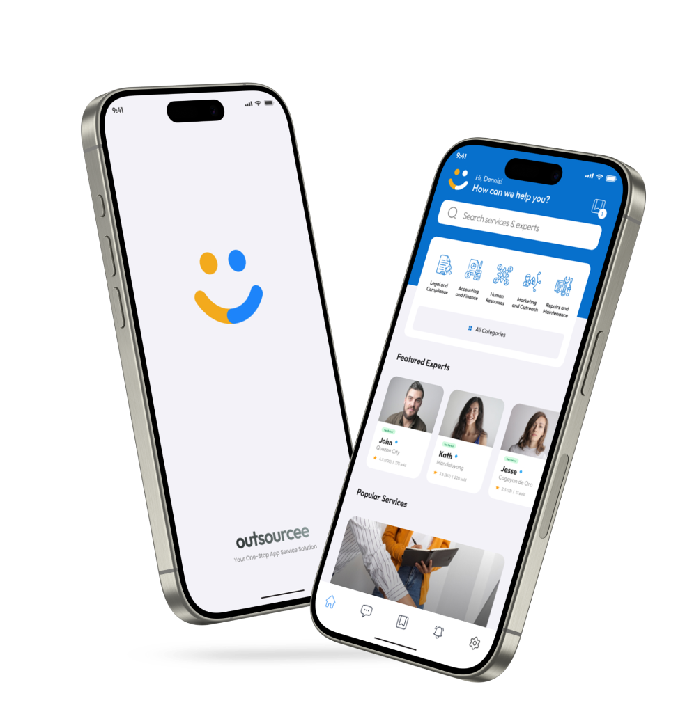 Outsourcee App Preview